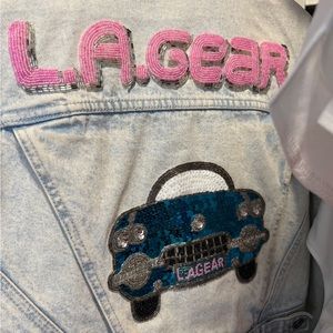 Vintage Original LA Gear denim jacket!
